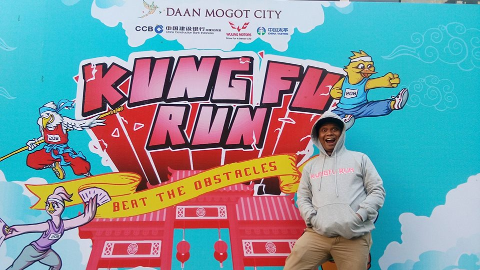 Berpartisipasi di Kungfu Run 2017