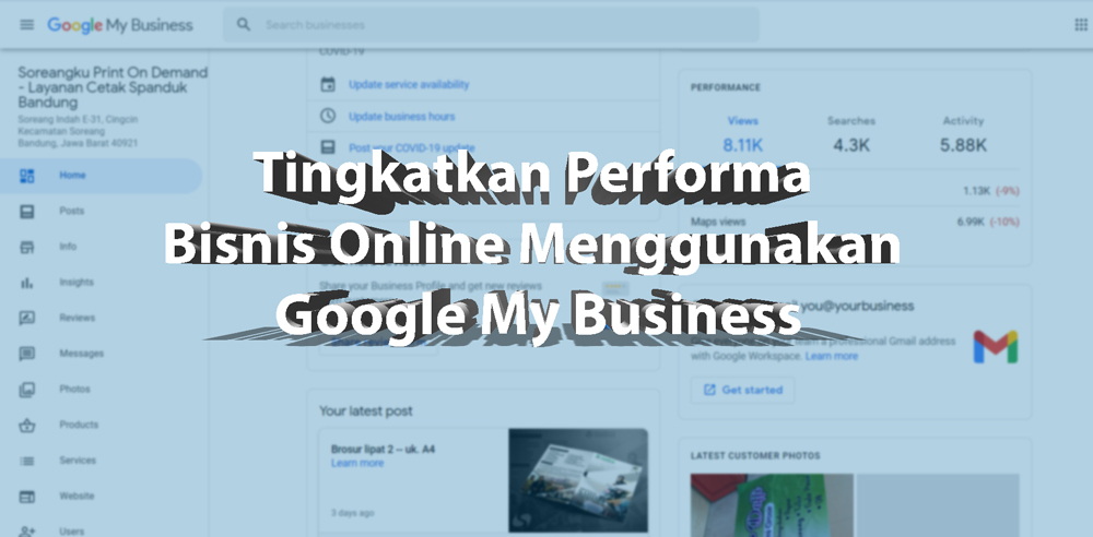Tingkatkan Performa Bisnis Online Menggunakan Google My Business
